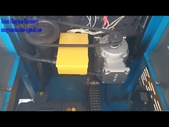 Testowe uruchomienie maszyny do produkcji papierowych kubków z otwartą krzywką, pojedynczą płytą, 40ML, 85 sztuk na minutę dla klienta z Indii